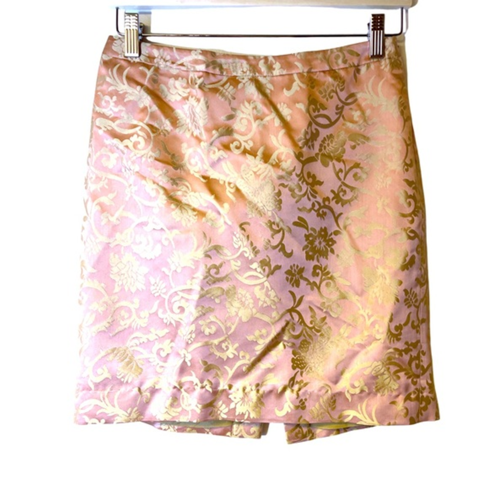 Banana Republic Silk Mini‎ Skirt in pink